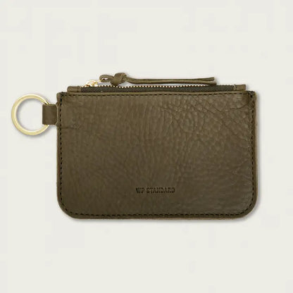 Leather Zip Key Pouch